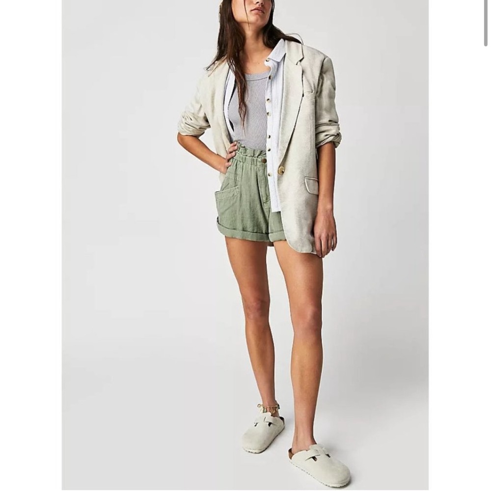 free people topanga cuff shorts - Picture 2 of 6